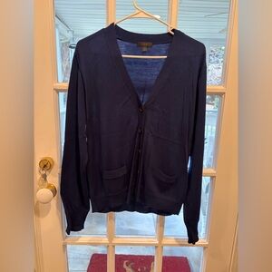 J. Crew Deep Blue Women’s Cardigan